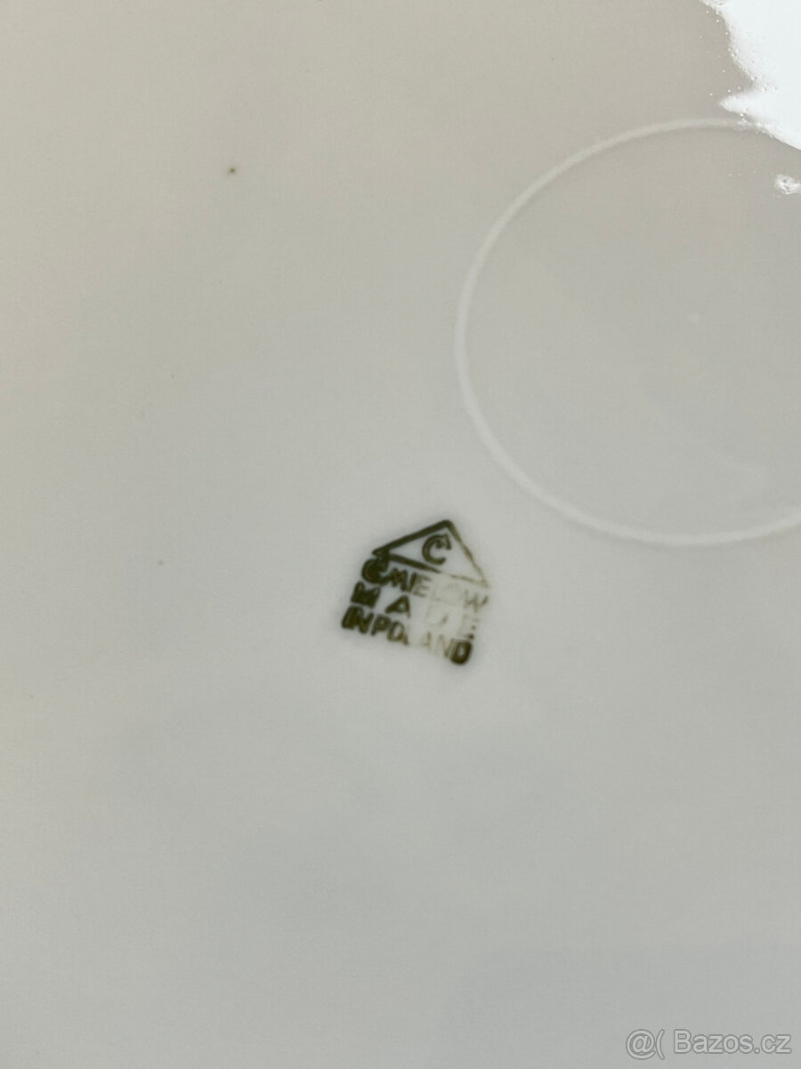 Závěsný talíř Tanec Polka 29 cm, Cmielow Polsko - 6