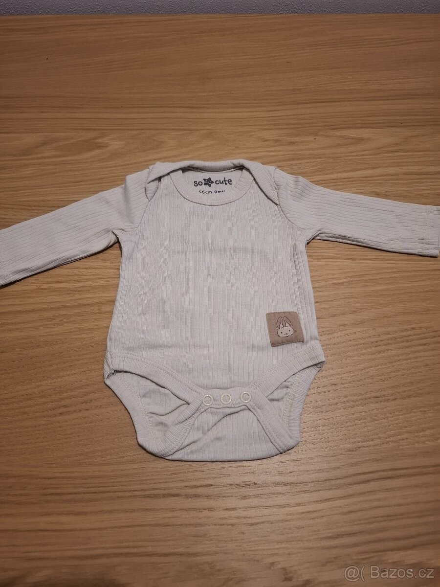 Pepco 3PACK neutrální body 56 - 6