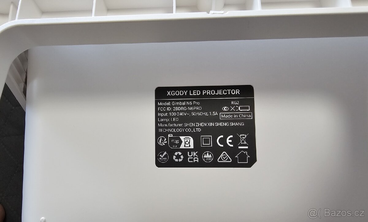 Projektor XGODY 4K, 1080P 700ANSI - 6