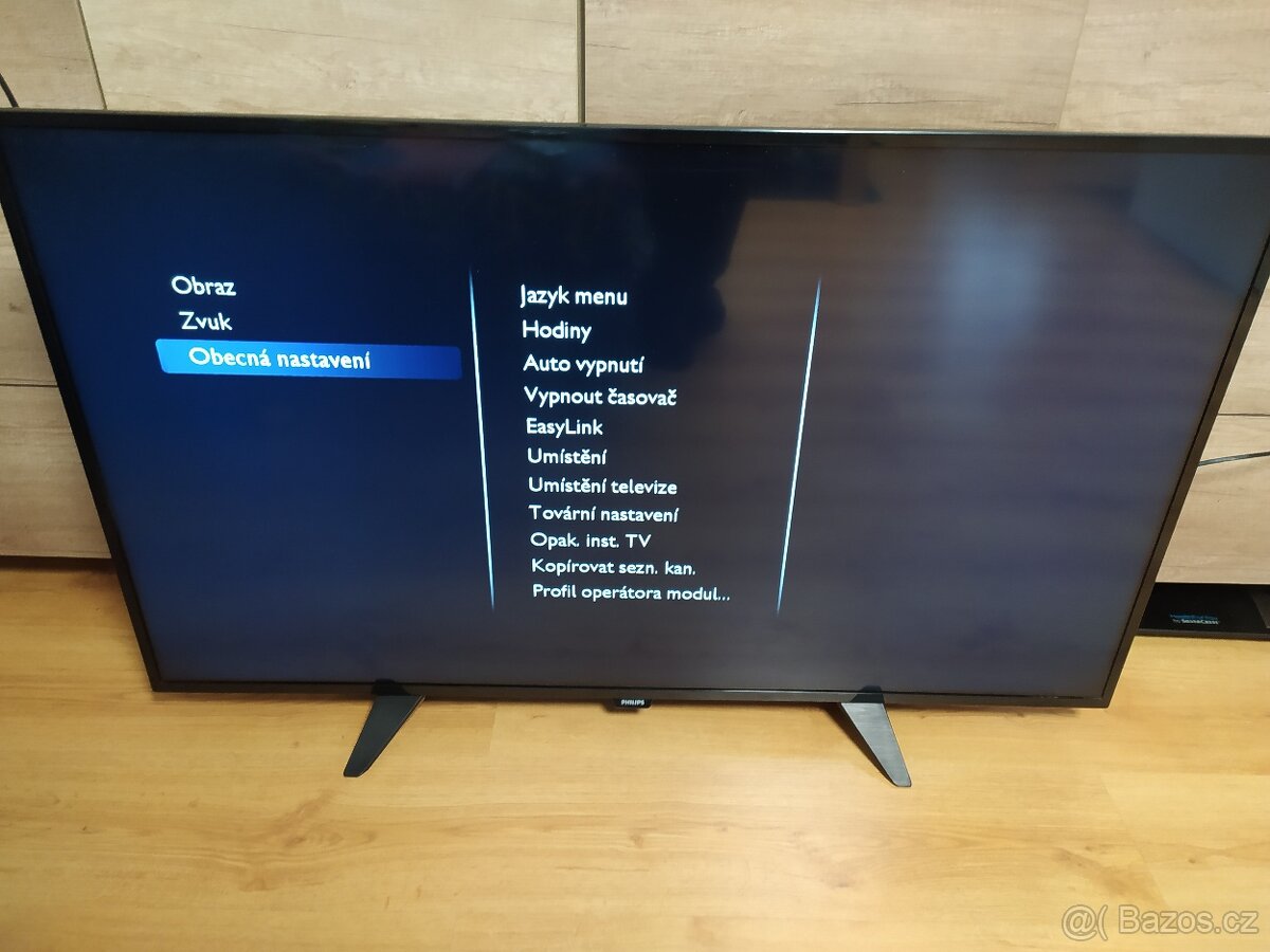 TELEVIZE PHILIPS + ORIGINÁL OVLADAČ - úhlopříčka 121cm - 6