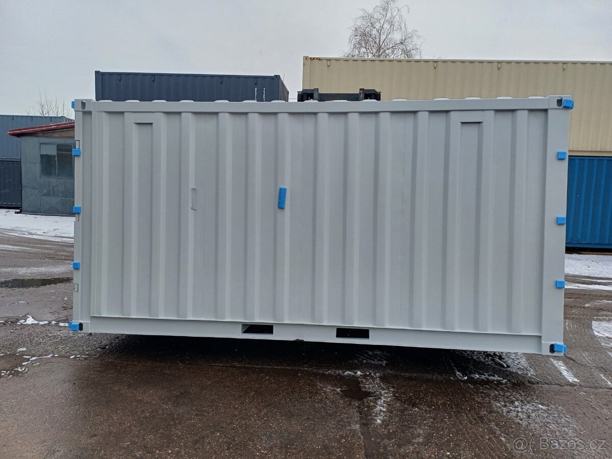 Nový 15´ skladový kontejner, barva RAL 7016 a RAL 7035 - 6