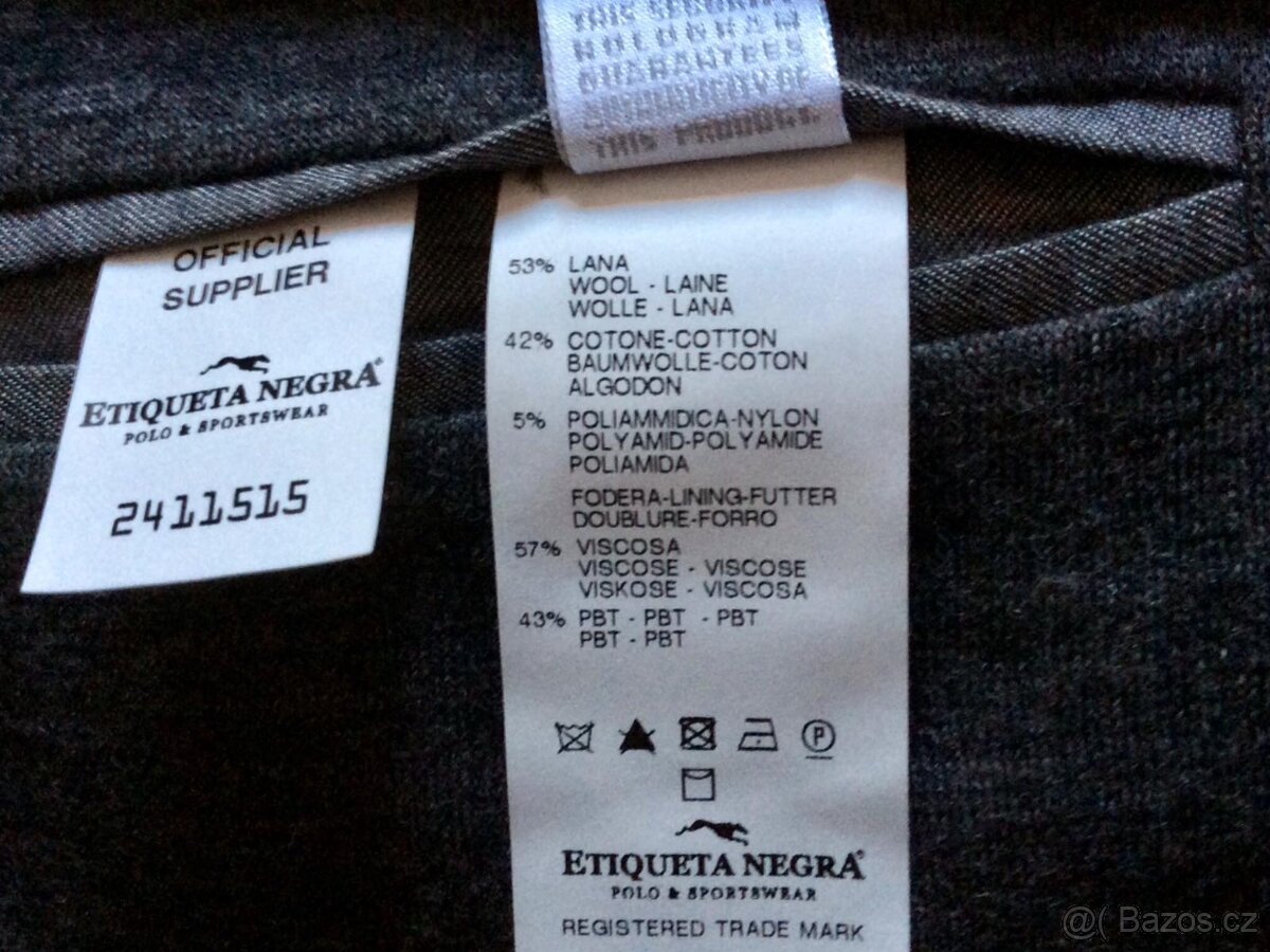 Panské sako ETIQUETA NEGRA, vel.40-42. - 6