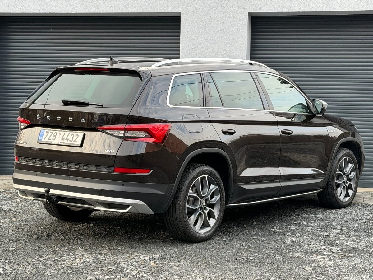 ŠKODA KODIAQ SCOUT 4x4 2.0TDI 140KW WEBASTO TAŽNÉ - 6