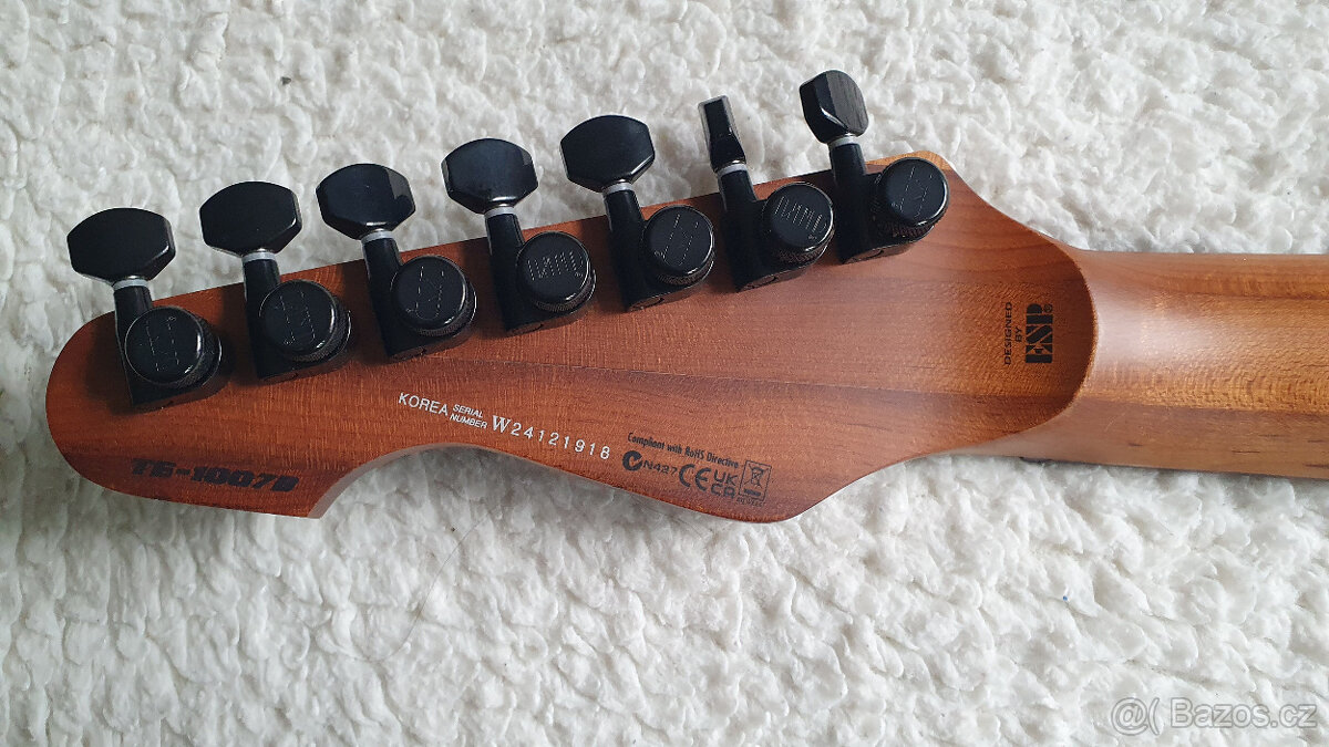 Nehraná barytonová 7strunka ESP LTD TE1007B - 6