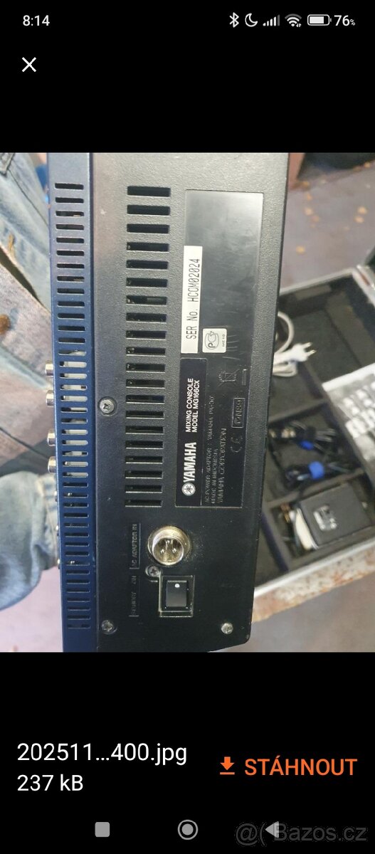 ANALOGOVÝ MIXPULT JAMAHA MG 166CX - 6