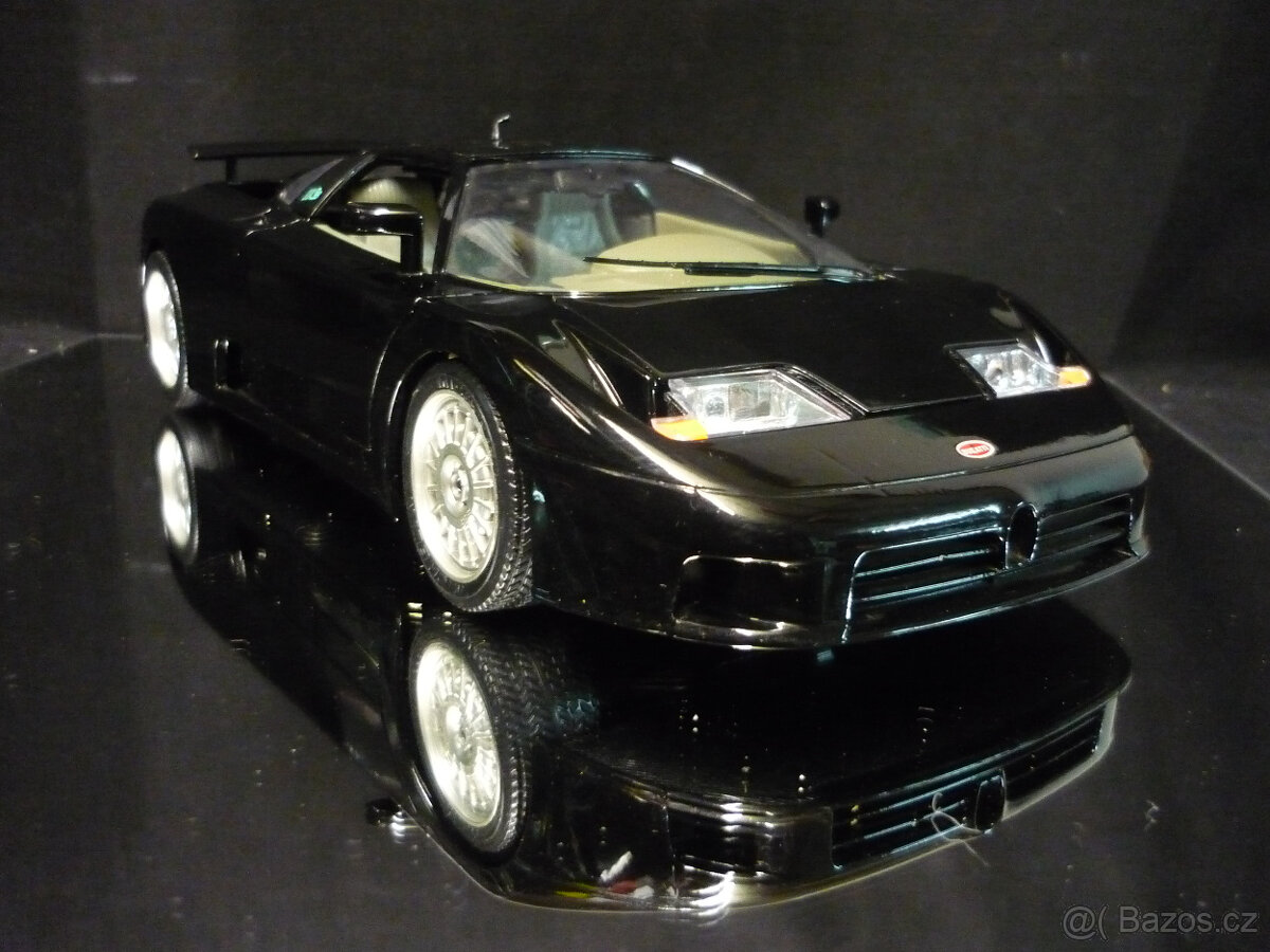 Bugatti EB110 černé Bburago 1/18 - 6