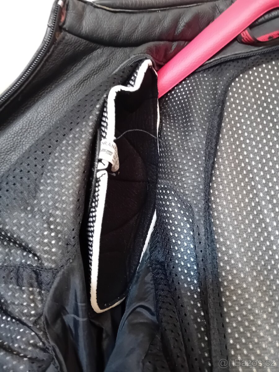 KOŽENÉ KALHOTY A BUNDA PSI - HOVĚZÍ KŮŽE - DÁMSKÉ - 6