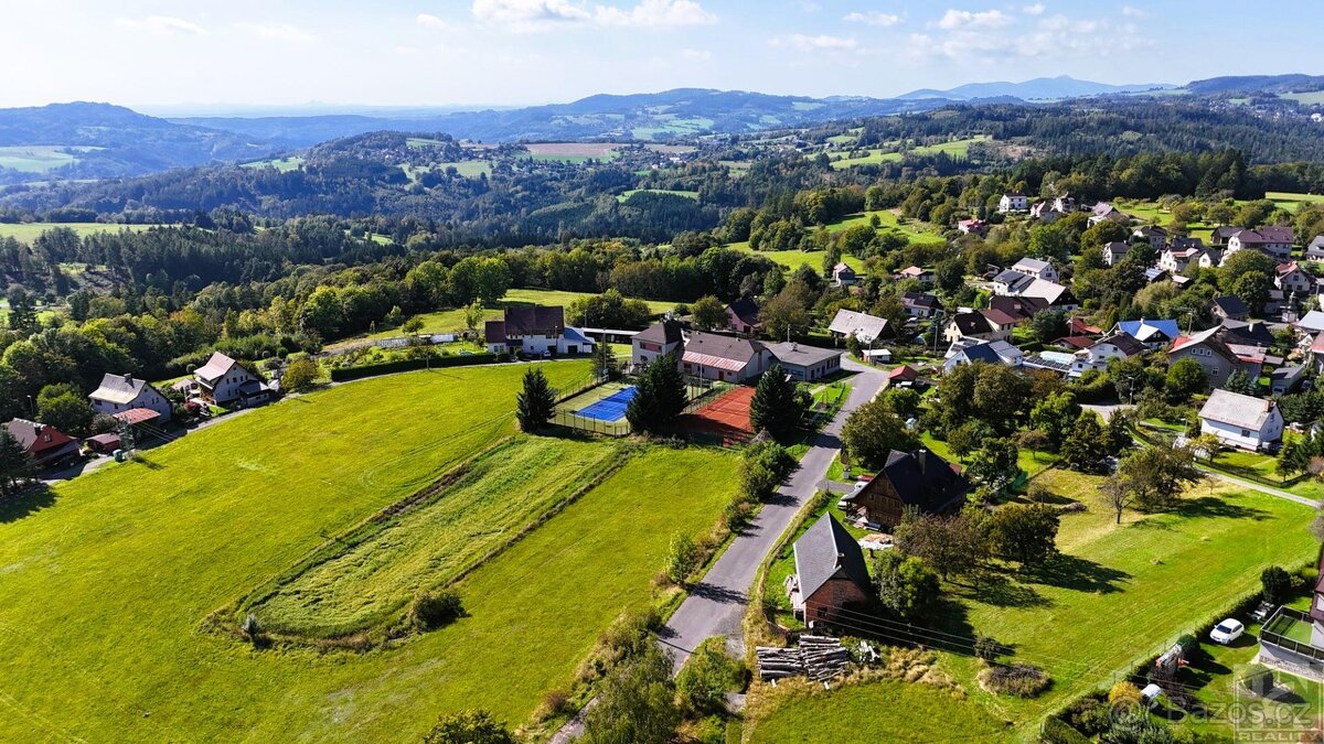 Stavební pozemek Jirkov u Železného Brodu o velikosti 920m2 - 6