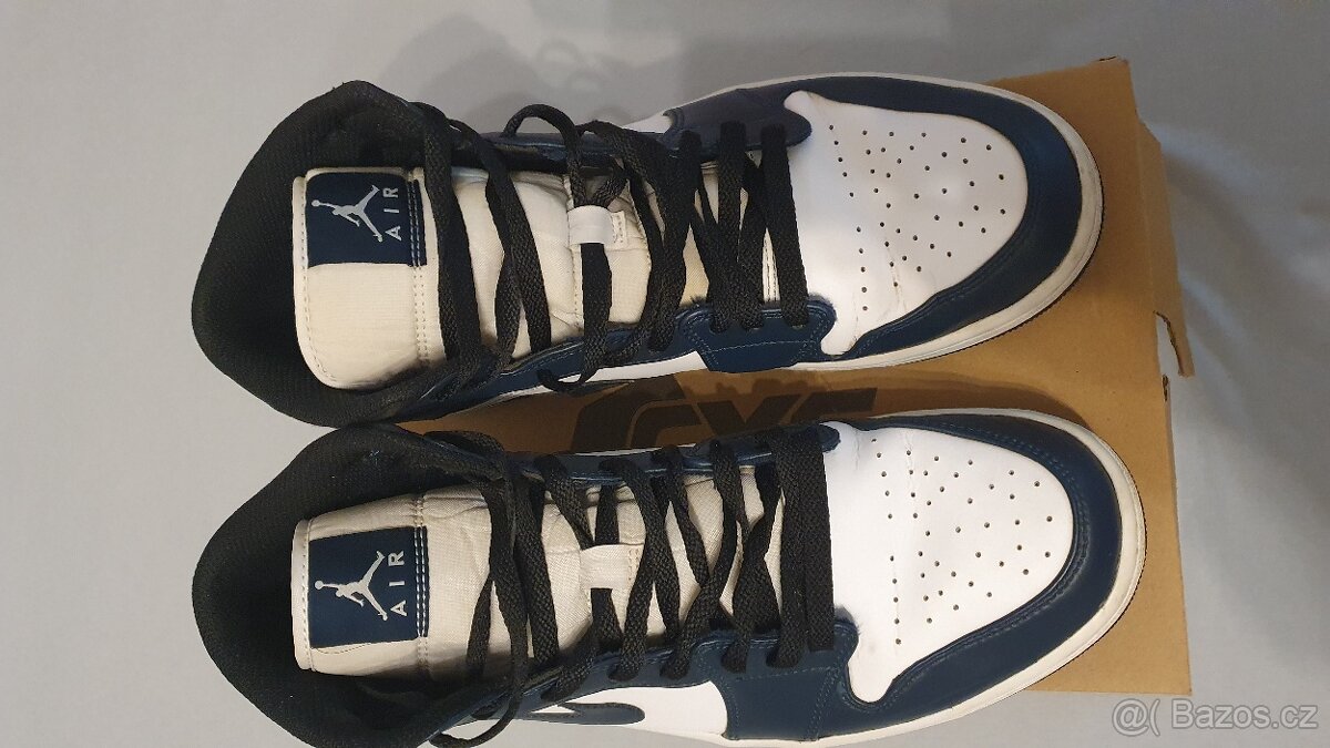 Boty Nike air Jordan 1 mid armory navy - 6