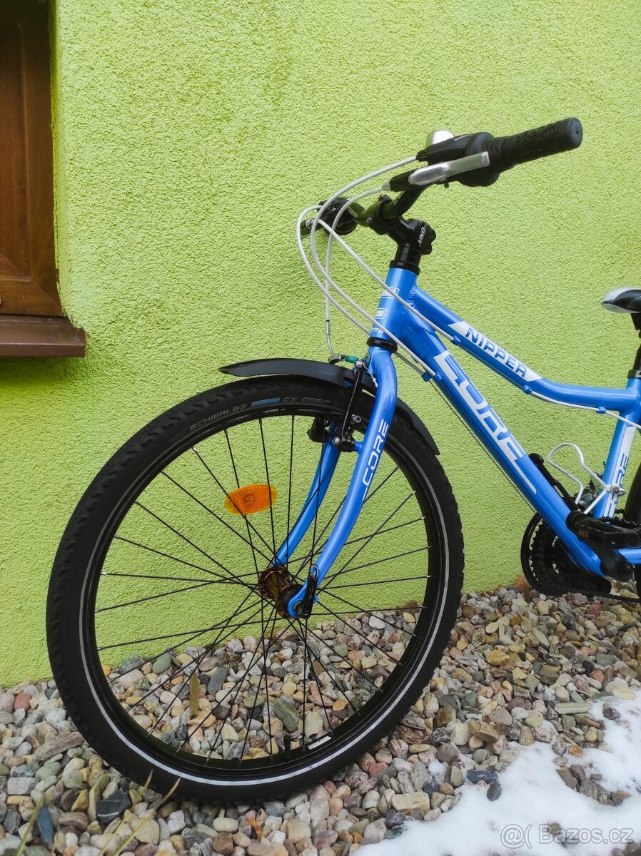 Značkové dětské kolo CORE NIPPER 24" (modrá) - 6