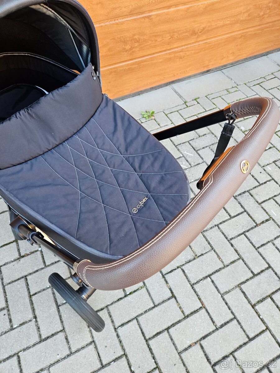 Cybex Priam / RoseGold / Simply Flowers / Lux Deep Black - 6