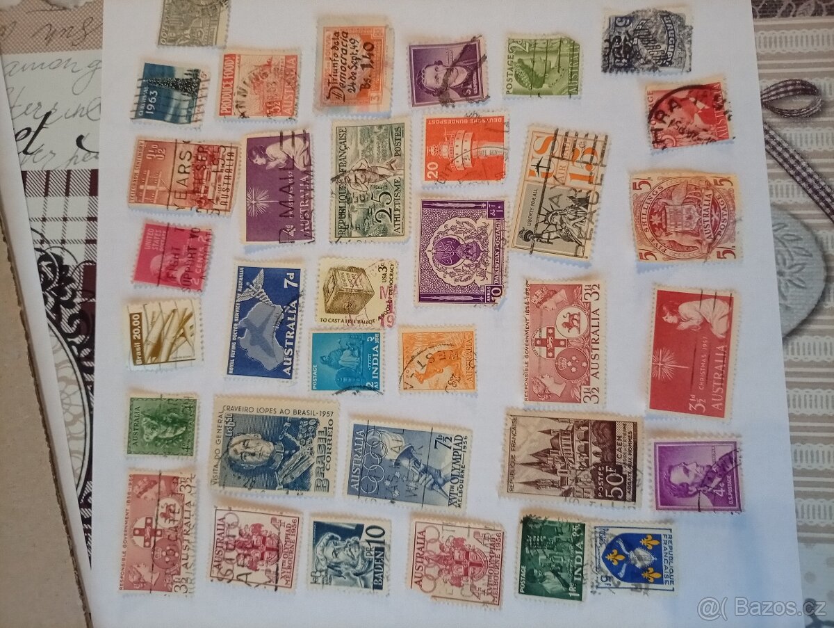 Staré poštovní známky - 6