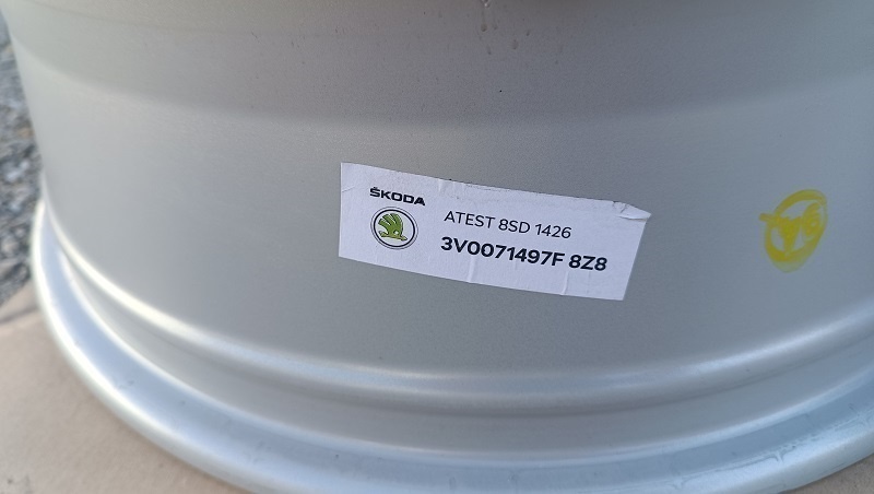 R17 5x112 mm orig. škoda (audi, seat, volksagen) - 6