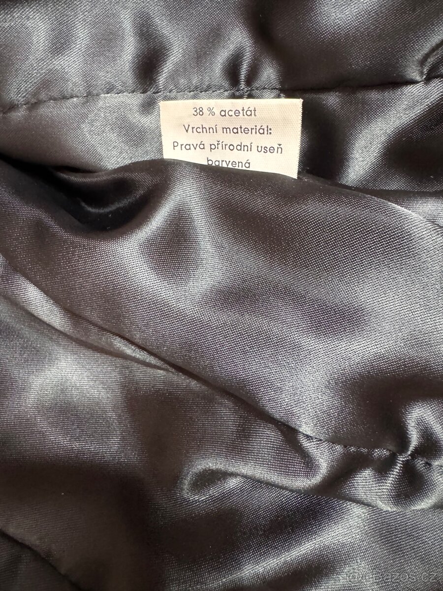 Dámská bílá kožená bunda - 6