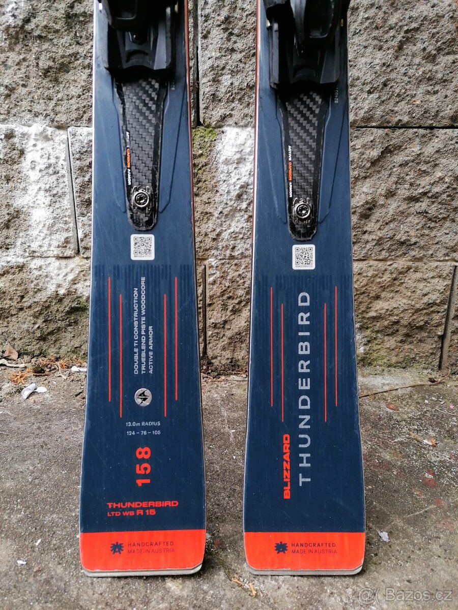 BLIZZARD Thunderbird R15 WB LTD 158cm. Model 23/24 TESTY - 6