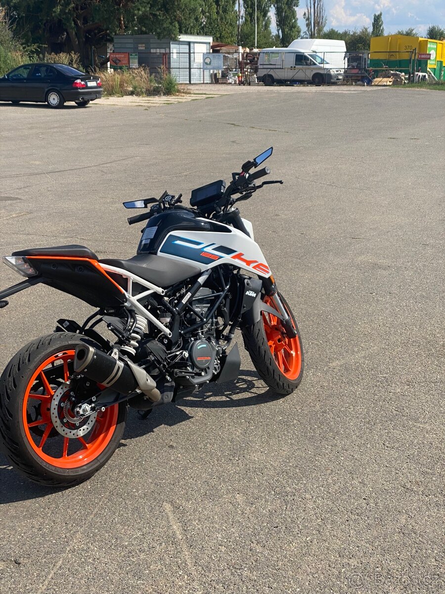 Originální výfuk na ktm Duke 125/390 - 6