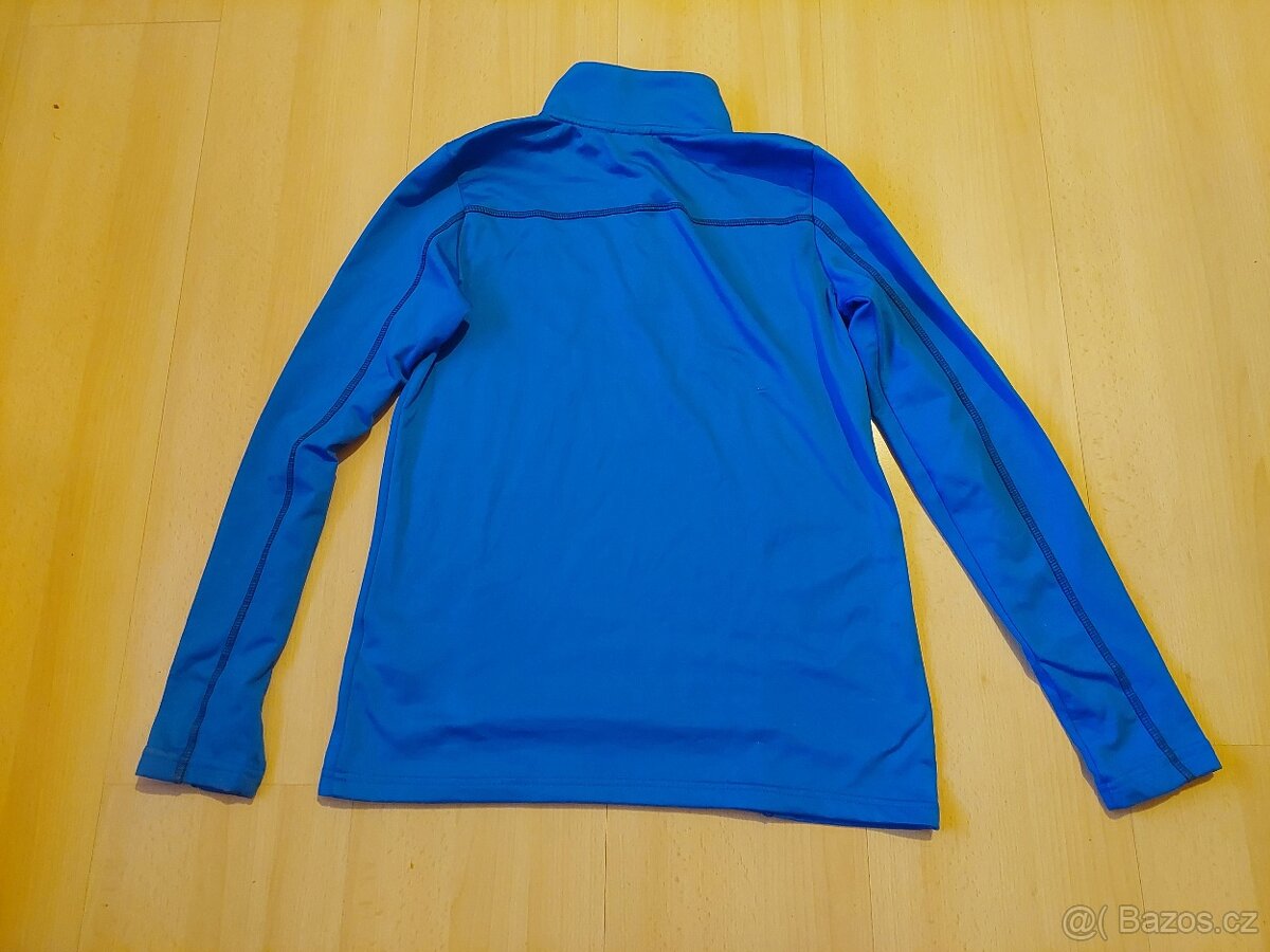 Dětská funkční mikina vel.158-164 šedá,modrá - 6