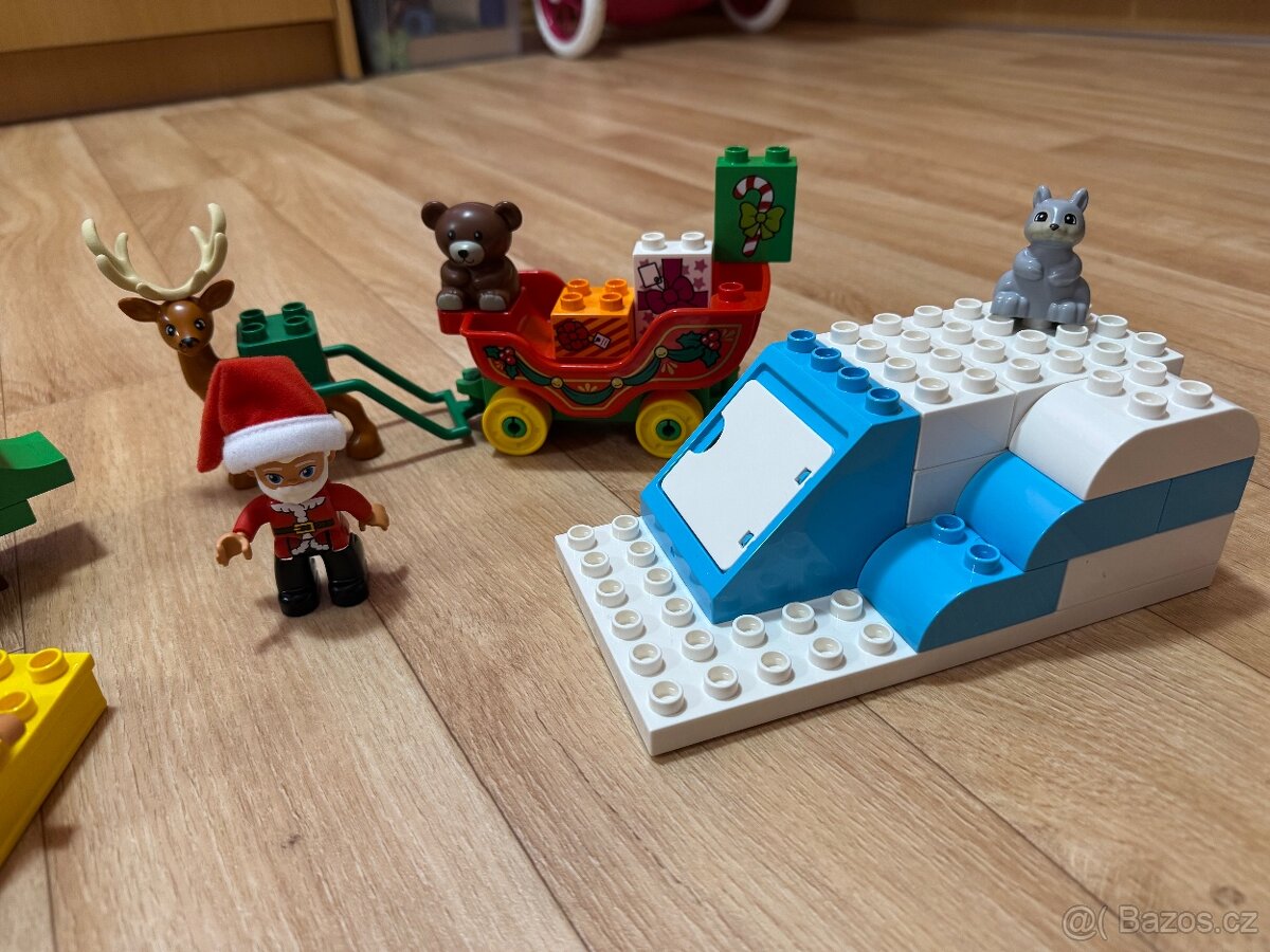 Lego DUPLO – Kompletní set Vánoční Santa TOP STAV - 6