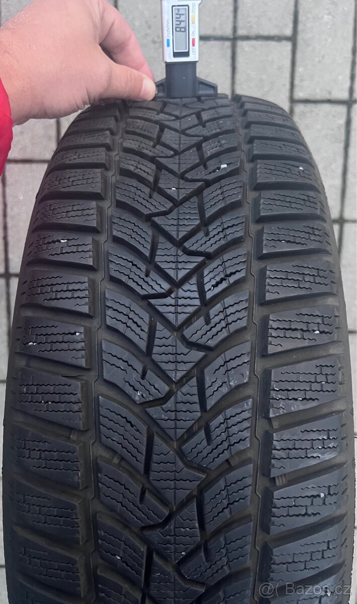 Octavia IV - 205/55 R17 - 4x zimní Dunlop 8mm - 6