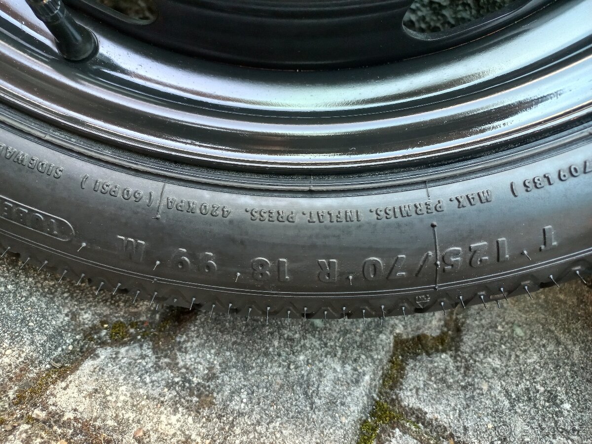 Dojezdová kola 5x112 r16/r18 - 6