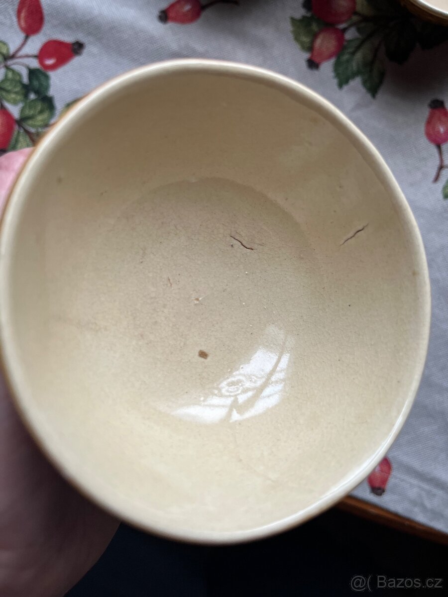 3 x čajové misky - 6