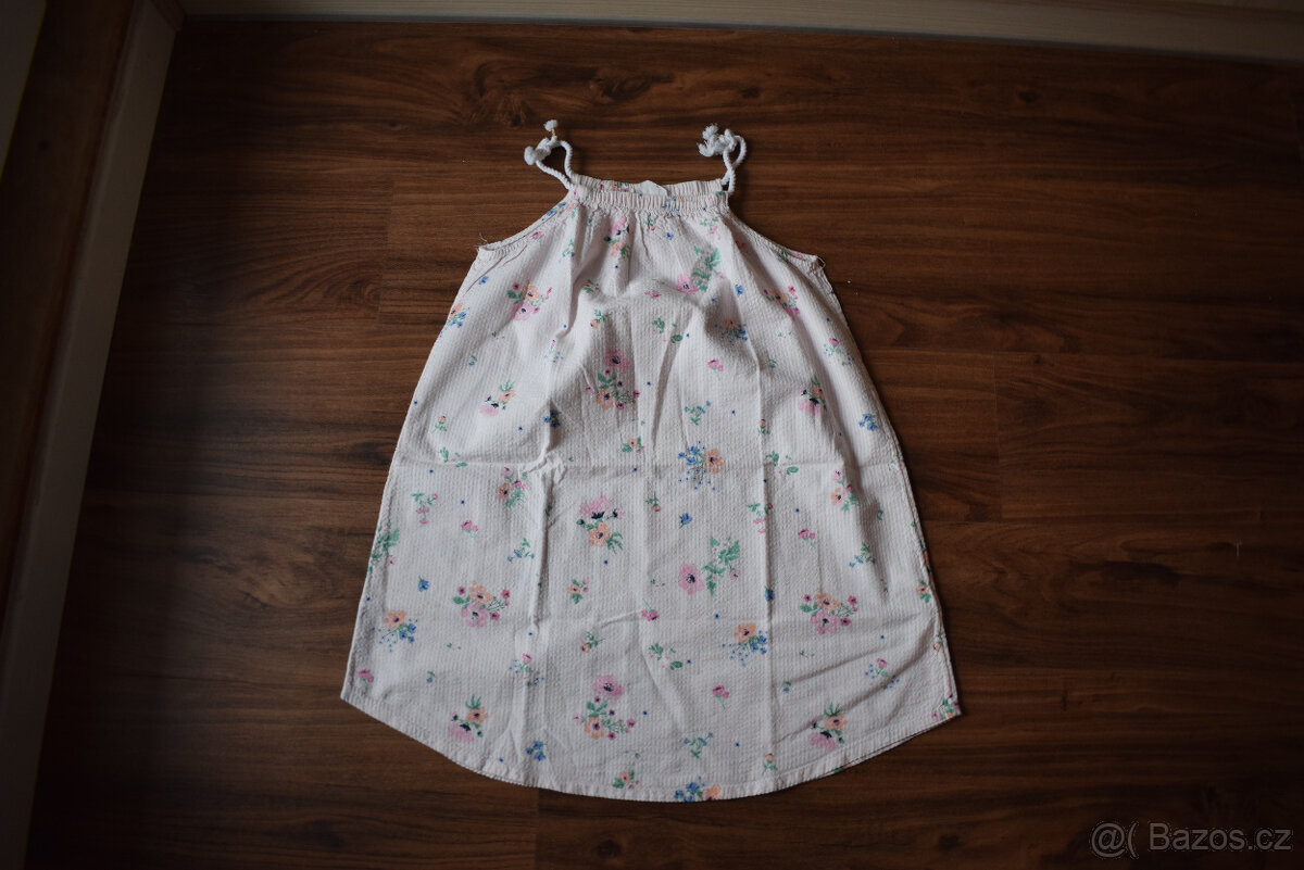 2 ks plátěné šaty H&M vel. 128 - 6