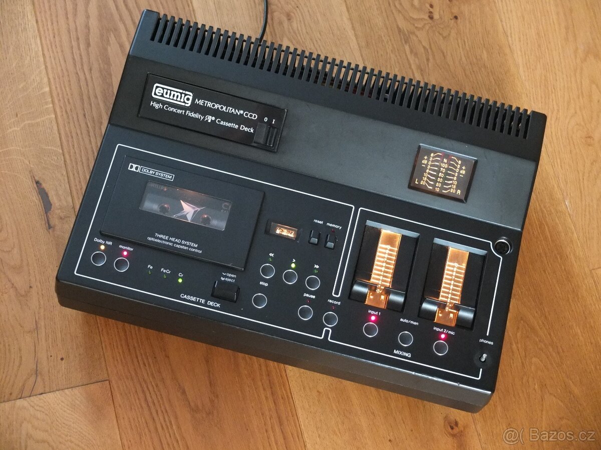 Eumig Metropolitan CCD Stereo kazetový magnetofon (1977) - 6