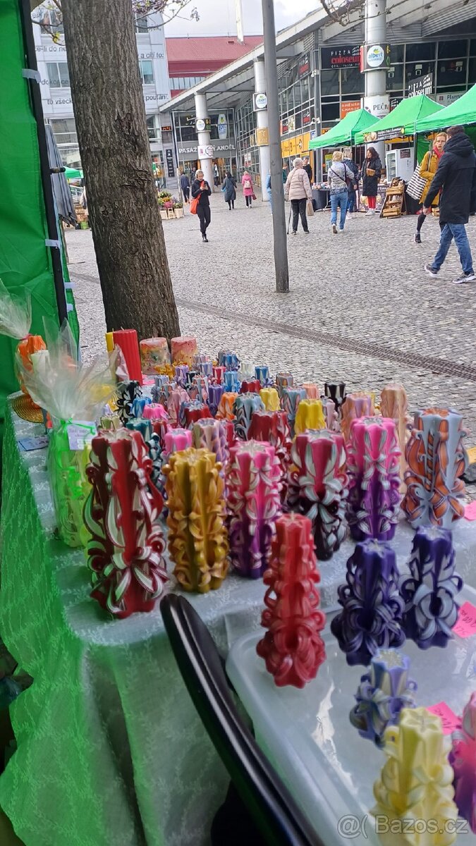 Vánoční Svíčky ruční práce - 6