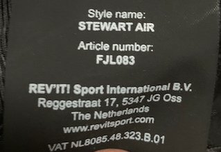 Moto bunda REV'IT Stewart Air - bůvolí kůže - Revit - 6