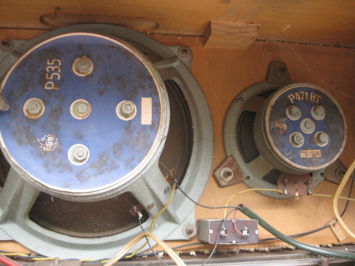 rádio RFT Stradivari 11E91-3D - 2.kus 1200kč - 6