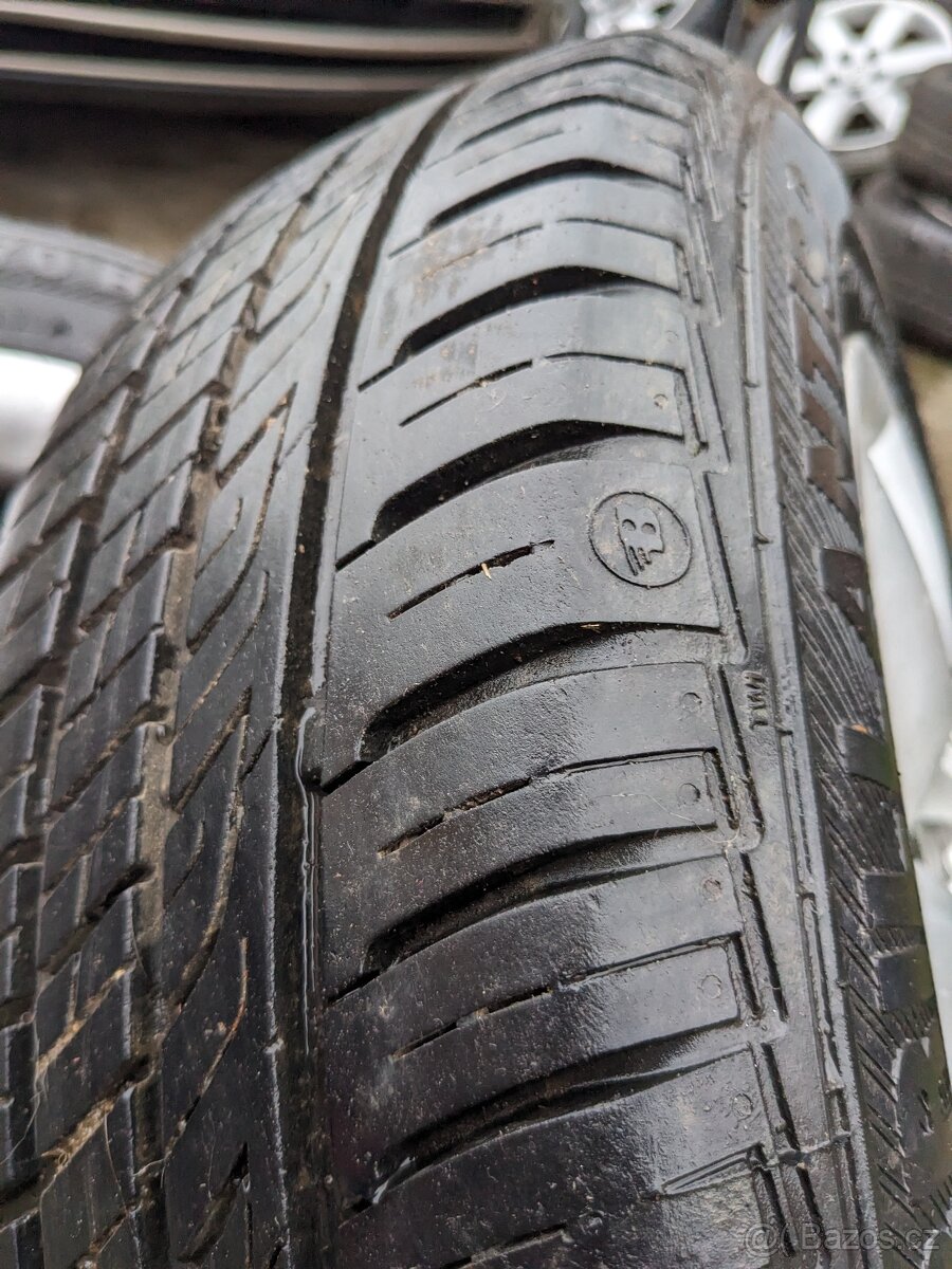 Alu disky + pneu 165/70 r13 Škoda Felicia Barum Brillantis - 6