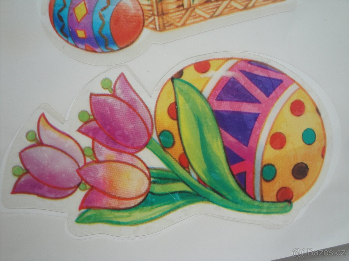 Dětské vodní nálepky, nálepky na sklo, obkladačky - 6