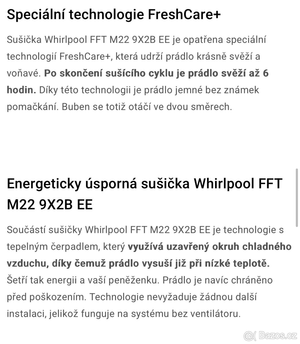 Whirpool sušička - 6