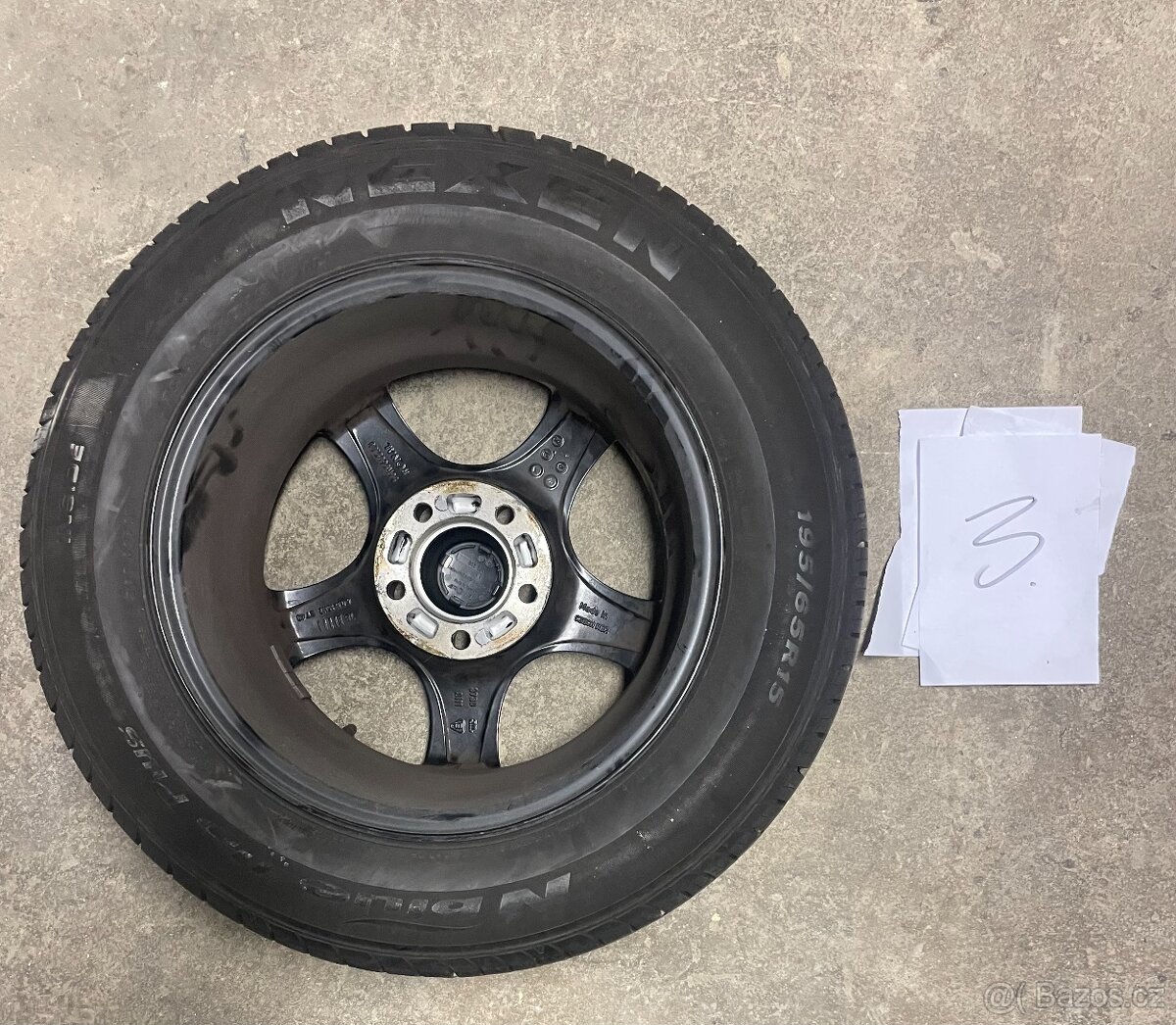 Alu disky + pneu 195/65/R15 - 6