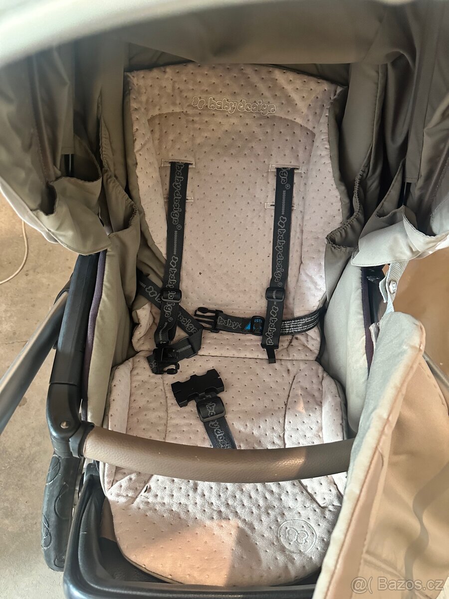 Kočárek B-Baby design (Trojkombinace) - 6