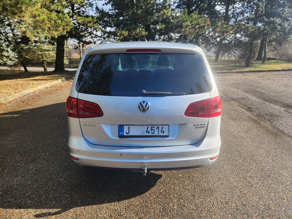 VW Sharan 2.0TDI 103kW 2011 Tažné 7 míst Navi Výhřív.sedadla - 6