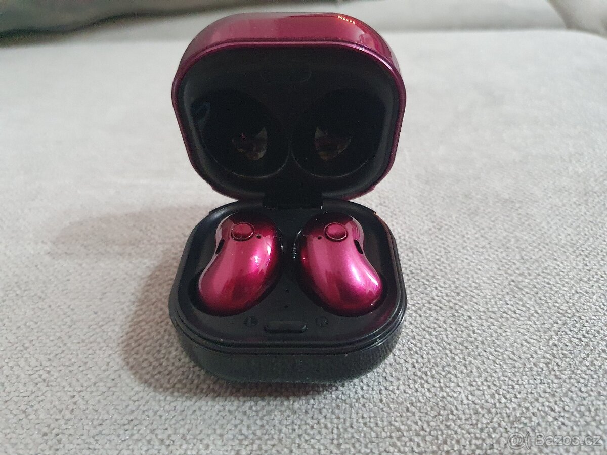 Sluchátka růžová S6 plus - 6