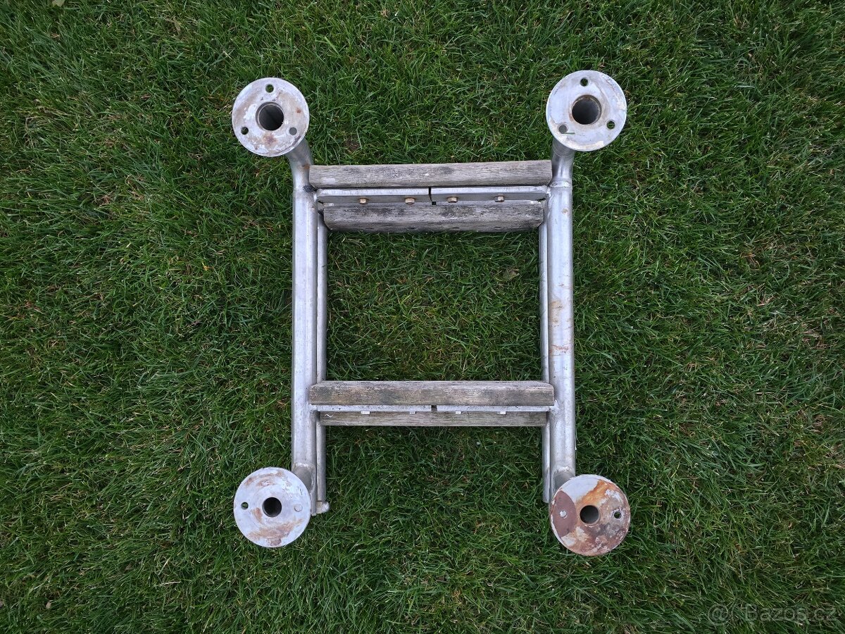 Lodní skládací žebřík z nerezu - 6