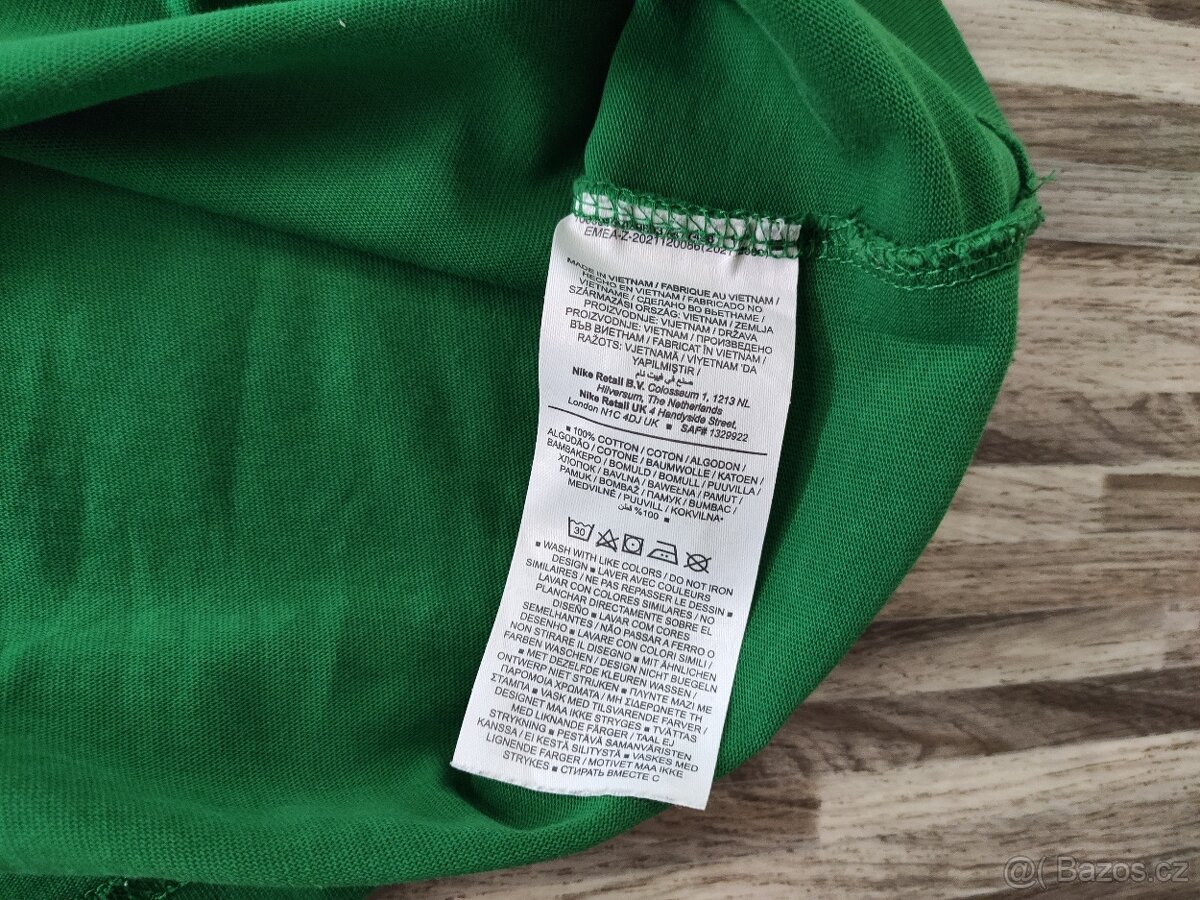 Pánské zelené tričko Air Jordan - vel. XS - 6