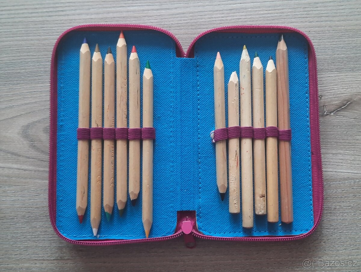 Vybavený 2x školní penál - 6