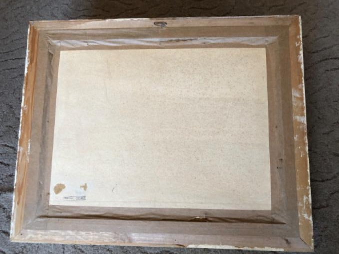 STARÝ OBRAZ ZÁTIŠÍ S OVOCEM+OŘECHY, RADOVÁ, OLEJ NA DESCE - 6