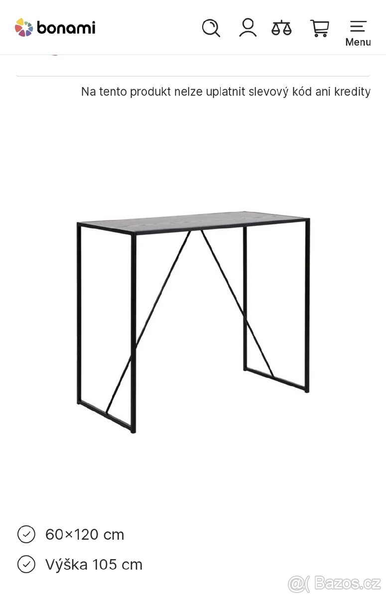 Barový stůl + barová židle - 6