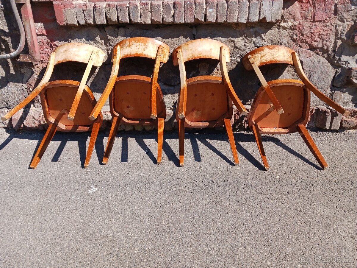 Staré kuchyňské židle Thonet - 6