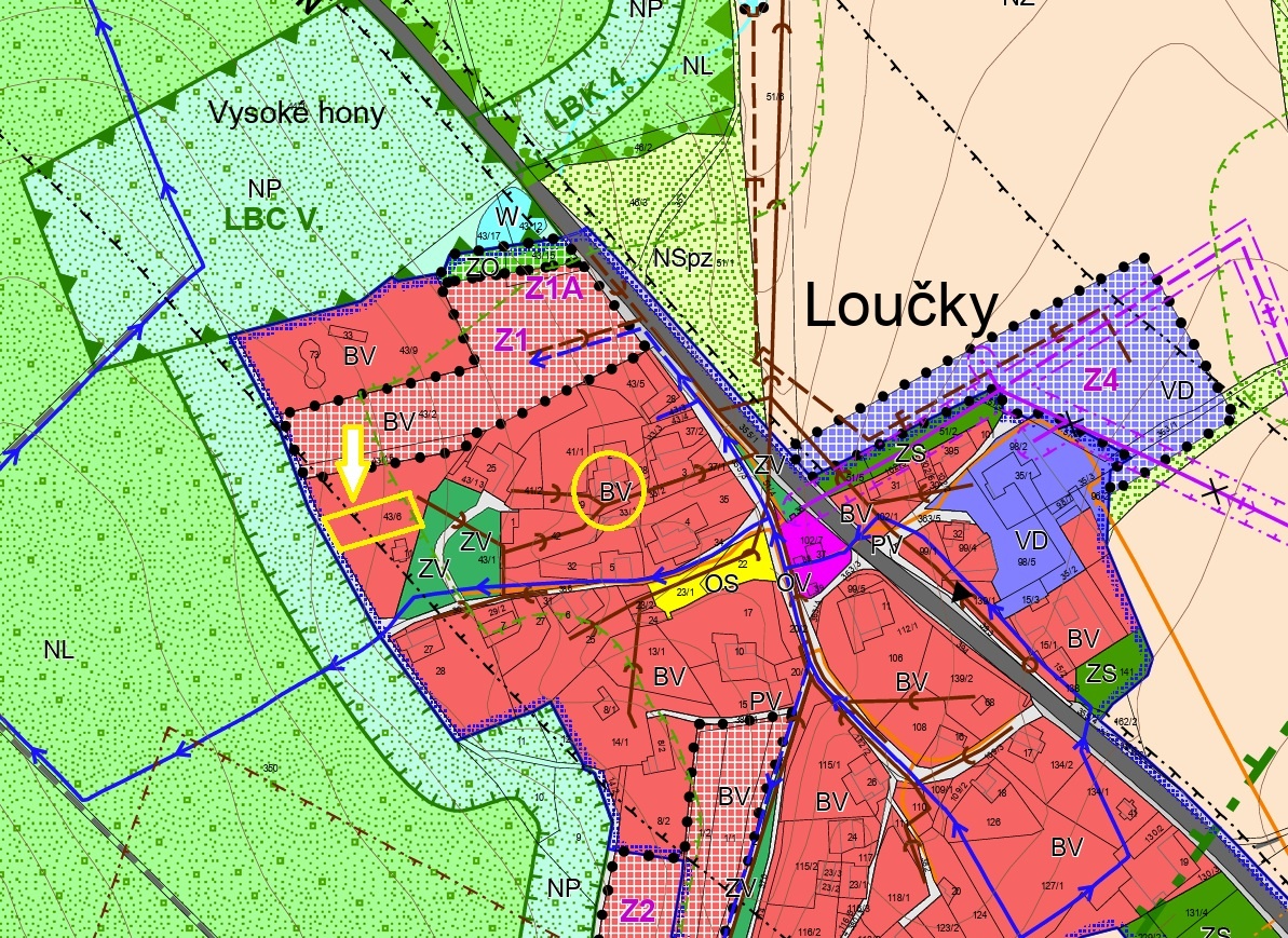 Prodám stavební parcelu v Loučkách u Chocně. - 6