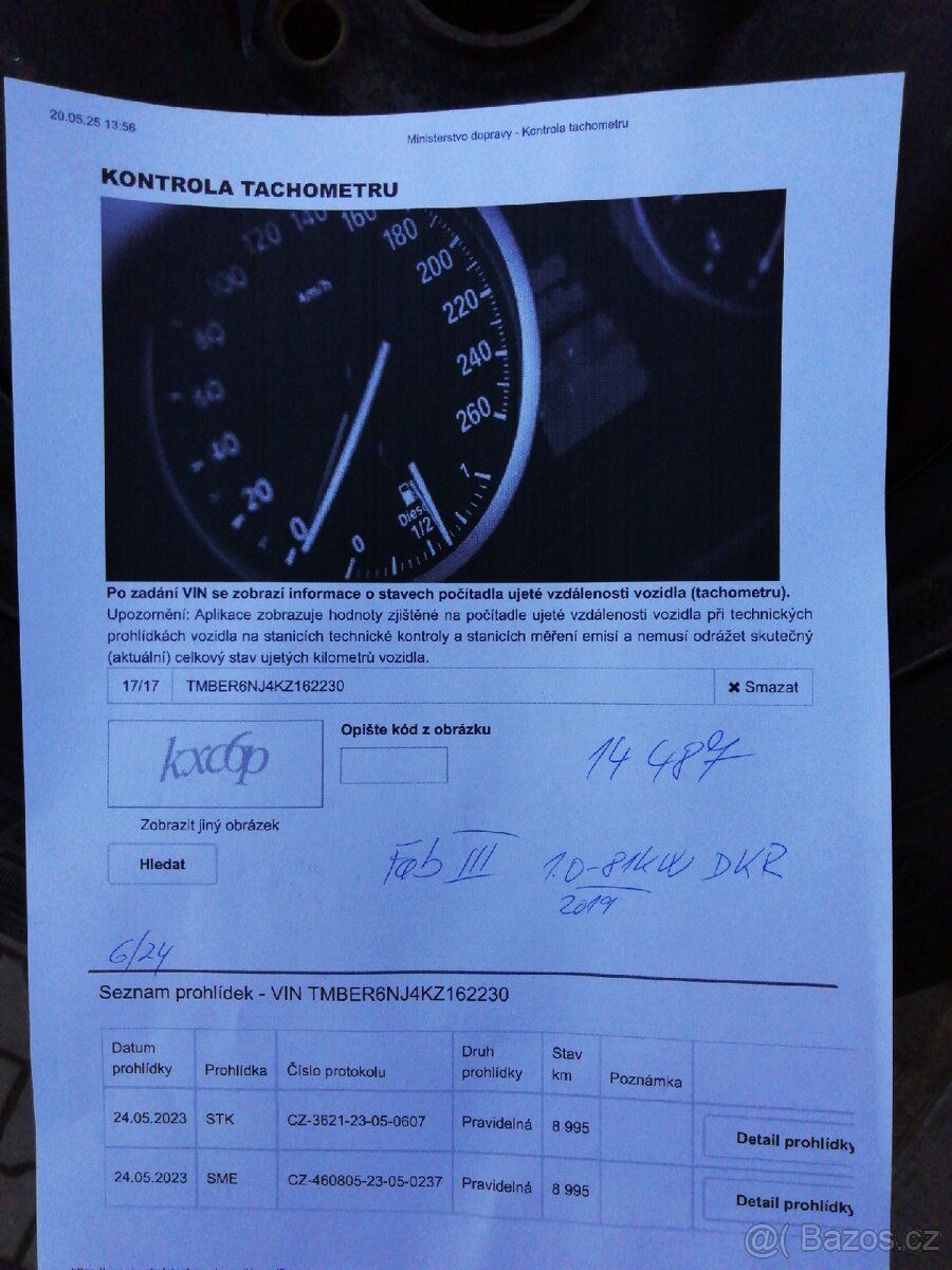 Převodovka Škoda Fabia III 1.0TSI-81kw-DKR - 6