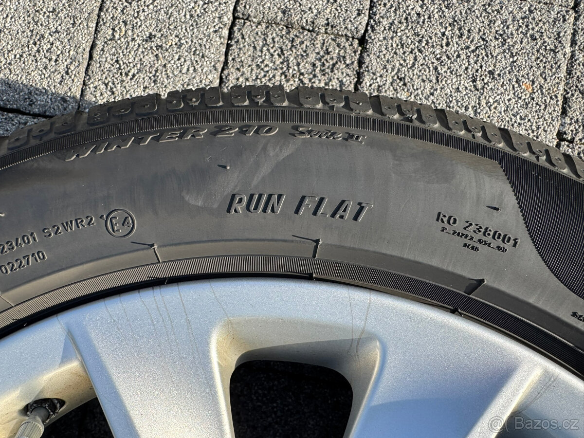 BMW X3 originál ALU kola + zimní pneu 245/50 R18 - 6
