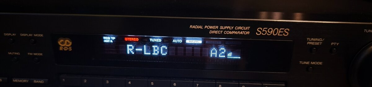 Hifi Tuner SONY - ST S590 ES (1994),velmi pěkný ,čti popis - 6