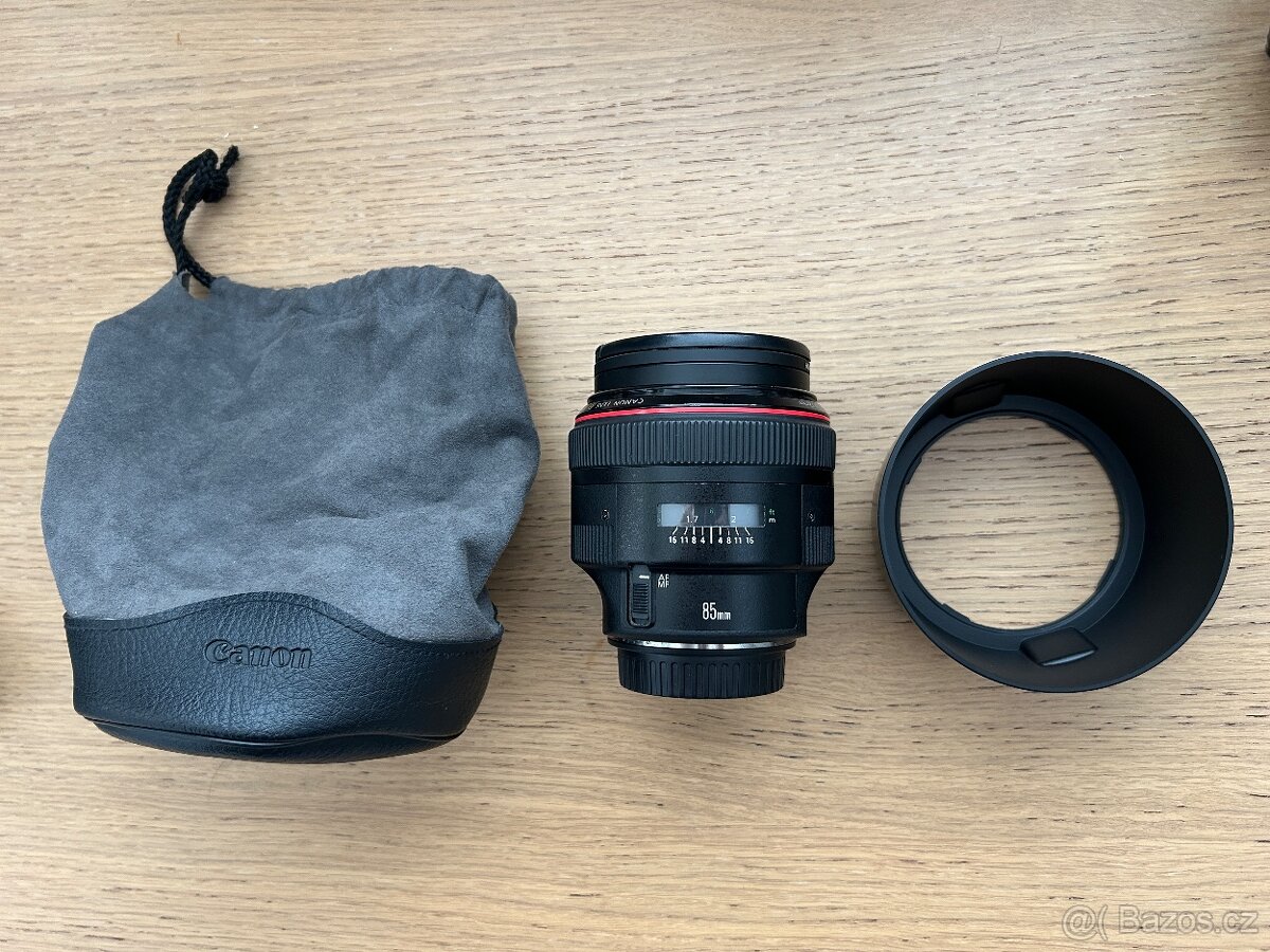 Profesionálny objektív Canon 85mm f1.2L II USM - 6