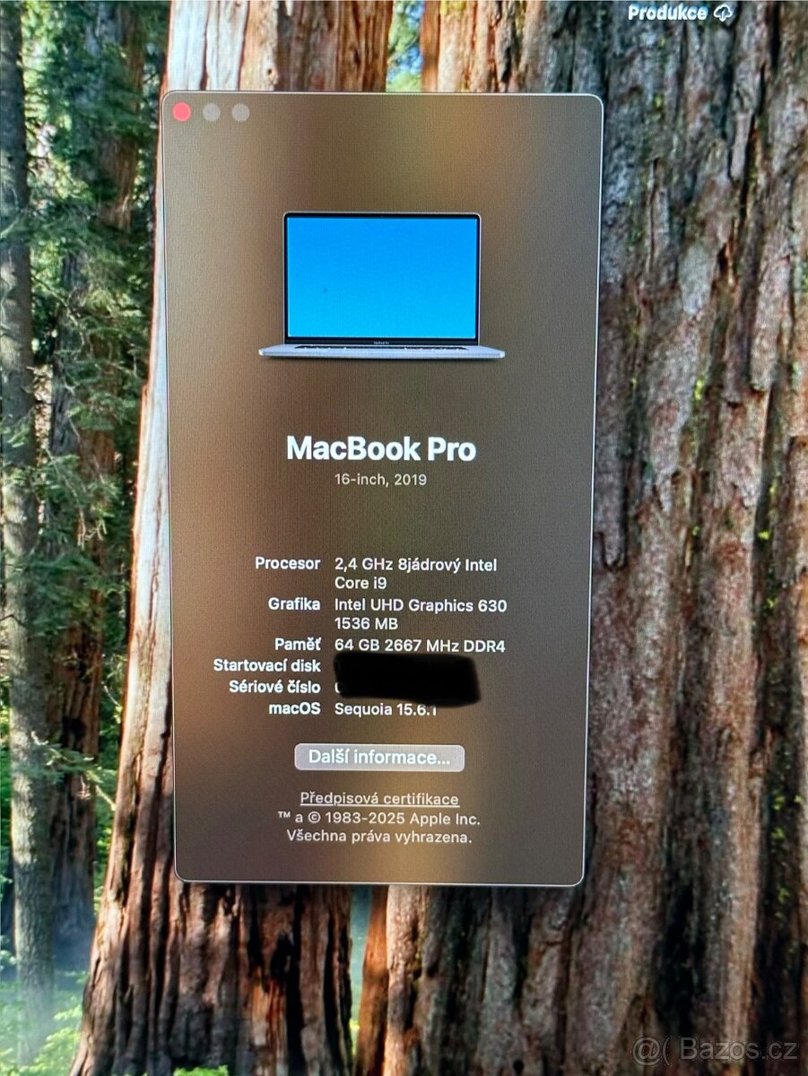 MacBook CTO 16”Pro /64GB RAM/1TB SSD - 6