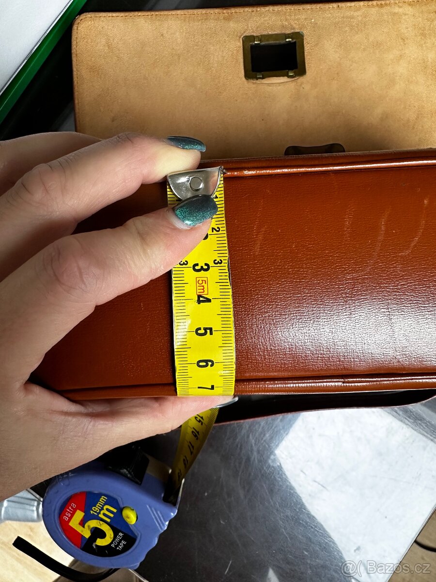 Retro kožená kabelka - 6